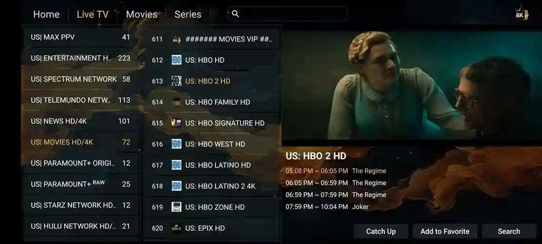 Preview 1 - Bingetrax Premium IPTV Subscription